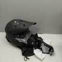 Adult ATV Dirt Bike Helmet with Goggles Gloves & Mask Quick Release Buckle Adjustable Sun Visor Motorcycle Adult Helmet Off-Road Motocross Downhill Moped MX for Unisex-Adult (XX-Large, Matte Black)