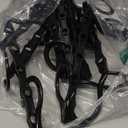 AMKUFO 6 Pack-Closet-Organizers-and-Storage, Magic-Hangers-Space-Saving-for-Clothes, Closer-Organizer-for-Closet-Organization, Space-Saver-Hanger-Organizer-for-Multipurpose, Dorm-Room-Essentials (Black)