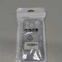 SobLn for iPhone 16 Pro Case, Black Floral Flower Pattern Case [Compatible with MagSafe] [Translucent Matte] Cute Slim Shockproof Protective Women Girls Phone Case 6.3", White Flower