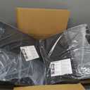 Thyle 2 Pcs Heated Seat Cushion for Bleachers Stadium Foldable, Black