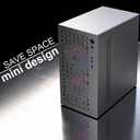 TGDGAMER Matx Case:High Airflow Micro ATX Case, Support MATX, Mini-ITX, Micro ATX Case Slim with USB3.0x1 I/O Port, Black with 80MM Fans