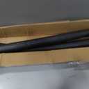 Trampoline Curved Pole Replacement, Universal Curved Enclosure Pole for 10-16ft Frame, with Plastic T Connector, Mounting Hardware, Foam Cover