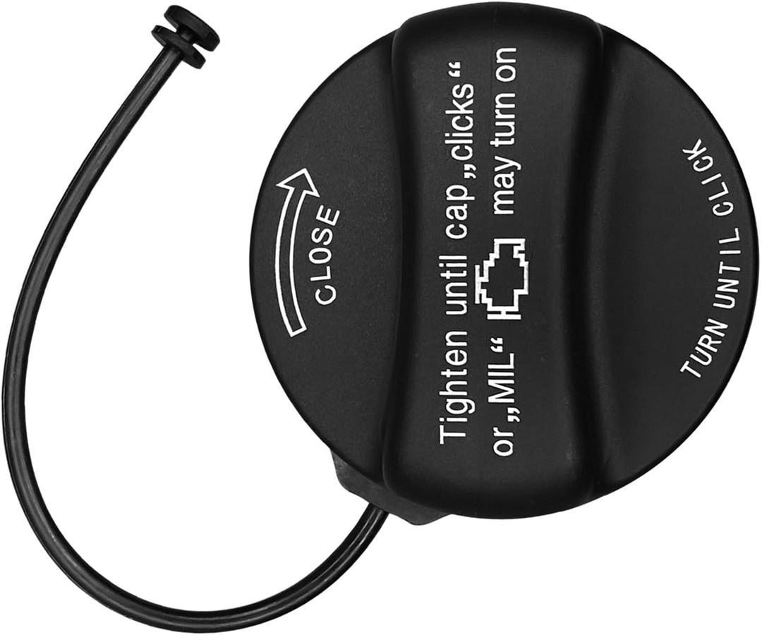 BEYPOVK Automotive Replacement Fuel Tank Caps, Gas Cap Tether for 1999-2024 MINI COOPER & BMW X2 X3 X4 X5 X6 X7 128i 135i 228i 230i 320i 323i 325i 328i 330i 335i 525i 528i 530i 535i, 16117222391 (black)