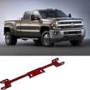WRLWYHeavy-Duty 4L80E Conversion Crossmember (4WD) Satin Black | Fits 2000-2006 Chevy Silverado & GMC Sierra (red)
