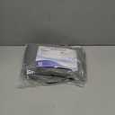 N&Y HOME 60 Inch Waffle Weave Shower Curtain with Snap-in Fabric Liner & 12 Metal Hooks Set - 60" x 72" Shower Stall Size, Hotel Style & Mesh Top Window, Machine Washable - Gray, 60x72