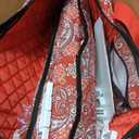 American Mahjong Game Set, 166 White Tiles, 4 All-in-One Color Rack/Pushers, Complete Mahjong Tile Set Red Printed Carrying Bag, 21 inches x 10 inches x 4 inches