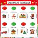 2 x Happy Holidays Decorations - Christmas Party Decorations with Banner for Friendsmas Party