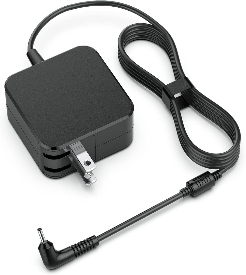 65W 45W Laptop Charger for Lenovo Flex 4 5 6 1470 1480, IdeaPad 1 3 5 110 110s 310 320 330 330s Chromebook N22 N23 N42; Yoga 710 11 14 15 AC Adapter Power Supply Cord