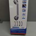 TAILI Grab Bars for Bathtubs and Showers 2 Pack Suction Grab Bar, Heavy Duty Shower Handle Removable Bath Handrails for Seniors and Elderly, Bathroom Safety Grip No Drilling Waterproof,Grey (16.8", Gray)