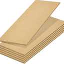 Bright Creations Unfinished MDF Wood Boards for Crafts - 6-Pack 5 x 15 x 1/4 in - DIY Unpainted Wood Pieces for Crafts - Planks for Home Decor, Scrapbooking & Sign Making