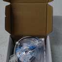 Facon 3Inch LED RV Puck Light with Quick Connector, DLFST3-008-MC/RVR3L-MC, Full Aluminum Recessed Mount Down Light, 12V Interior Light for RV Motor-Homes Camper Caravan Trailer Boat