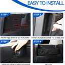 Car Trunk Organizer Compatible with Toyota FJ Cruiser 2007-2021, Rear Storage Organizer Multi-Compartment Oxford Cloth Car Storage Bag Space Saving, Black