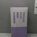 C CUSHION LAB Patented Pressure Relief Seat Cushion for Long Sitting Hours on Office/Home Chair, Car, Wheelchair - Extra-Dense Memory Foam for Hip, Tailbone, Coccyx, Sciatica - Wellness Green