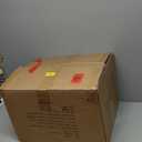 RELEANY Area Rugs 9'x12' Washable Non-Slip, Floral Vintage Distress Print Pattern Medallion Carpet for Living Room Bedroom Dining Room, Brick Red Rust Neutral Brown Burnt Orange Green