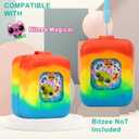 YouKnow Silicone Case for Bitzee Magicals Interactive Toy Digital Pet and Case, Protective Skin Sleeve for Bitzee Virtual Electronic Pets Accessories (Case Only) (Colorful)