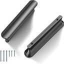 Cobbe Elite 10 Pack Elegant Matte Black Cabinet Pulls, 3 Inch Hole Center, Handles for Kitchen Bathroom Cabinets and Drawers