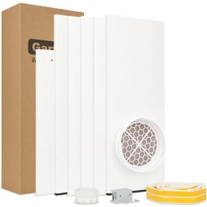 Sliding Door Portable Air Conditioner Seal Kit Compatible with 5.9 inch Hose, Max Length 94.5, Sliding Door AC Vent Kit with Vent Screen, Weather Stripping, Window Lock for Patio Sliding Door