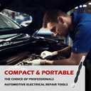 3 x Automotive Electrical Terminal Connector Separator Removal Tool,2-in-1 Straight & Bent Head Electrical Disconnect Pliers with Non-Slip Grip,Durable Steel Connector Removal Tool