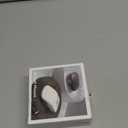DELUX Wireless Bluetooth Pocket Mouse, 2-in-1 Sliding Mouse, Foldable and Slim Mouse, Quiet Clicks, Dual Mode 2.4Ghz&BT5.2, Up to 4000DPI, Rechargeable Battery, for Windows/MacOS/Android (MF20-Black)
