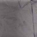 Calvin Klein Boys' Long Sleeve Patterned Dress Shirt, Button-Down Style with Cuffs & Shirttail Hem, Size 12
