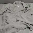 Men's 2 Piece Casual Summer Beach Button Down Shirt Short Sleeve Solid Shirts and Shorts Yoga Outfits Sets (Large), Green