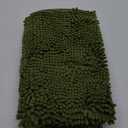 Muddy Mat Original Dog Door Mat for Muddy Paws, Super Absorbent Microfiber, Non-Slip Washable Pet Rug, Quick Dry Chenille Entryway Carpet, Machine Washable Indoor Outdoor mat, Army Green 18"x28"