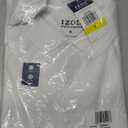 Izod Boys School Uniform Short Sleeve Polo Shirt, Button Closure, Moisture Wicking Performance Material, Medium