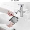 ZMD Silicone Bathroom Soap Dishes,Kitchen Sink Soap Sponge Tray Self Draining Silicone Soap Holder for Bathroom,with Drain Spout-Bathroom and Kitchen Sink Organizer,for Dish Soap Bottle,Soap Dispenser