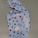 3 Pack Baby Swaddle 0-3 Months - Infant Adjustable Newborn Swaddles Blanket Baby Girl Boy, Swaddling Wrap Blanket Sleep Sack for Newborn-Blue