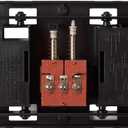 Newhouse Hardware CHIMEBASE2 Door Bell Chime Mechanism Assembly, Fits Most Nutone Models, 6.75 L x 4.75 W x 1.75 H, Black