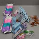 268 PCS Unicorn Race Tracks for Kids Toys, Glow in The Dark Magic Toy Set, 2 Unicorn Cars Track, Flexible DIY Track Set, Birthday Gift for Age 3-9 Boys Toddler Girls