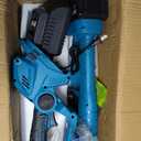 6-in-1 Pole Saw & Cordless Hedge Trimmer Combo Kit,Electric Grass Trimmer,Mini Chainsaw with 24.0 Ah Battery,Dual-Action Blade,Brushless Motor,8.5 ft Max Reach,for Tree Trimming/Garden/Lawn (Blue)