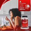 Apple Cider Vinegar Gummies with Vitamin B12  Vegan, Gluten-Free, Non-GMO  Apple & Purple Carrot Flavored  1000mg ACV  60 Gummies, 30-Day Supply