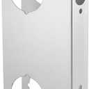 Lock and Door Reinforcer Plate, Reinforce and Repair Doors, Add Extra Security to Your Home, Latch/Deadbolt Cover Plate 2-3/8 in Backset, 1-3/4 in Thickness, Stainless Steel Door Guard