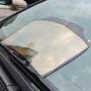 Gold Gray 70% VLT Car Windshield Tint Film, 19.68" x 118.11"