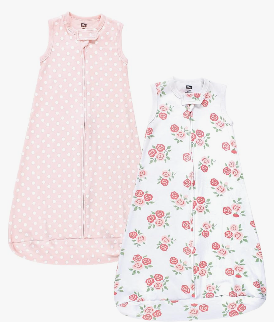 Hudson Baby Unisex Baby Interlock Cotton Sleeveless Sleeping Bag 0-3m