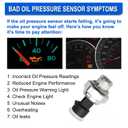 12677836 Oil Pressure Sensor and Socket for Chevy Silverado 1500 2500 3500 Express Corvette Suburban Avalanche Impala Tahoe Trailblazer& GMC Sierra Savana Yukon Envoy&Cadillac CTS,Escalade D1846A