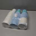 100Pcs Lemon Plastic Cups 16Oz Blue White Lemon Print Disposable Drinking Lemonade Cup Stackable Party Cups for Summer Birthday Baby Shower Citrus Party Supplies