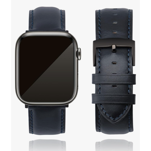 Leather Watch Bands Compatible with Apple Watch 49mm 46mm 45mm 44mm 42mm 41mm 40mm 38mm, Top Grain Leather Replacement Straps for iWatch Series 11 10 9 8 7 6 5 4 3 2 1 SE3/2/1 Ultra3/2/1. One Missing