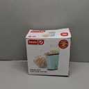 Dash Fresh Pop Popcorn Maker - Oil-Free, Air Popcorn Popper - With Measuring Cup & Recipe Guide - Perfect for Movie Nights - 16 Cups, Aqua