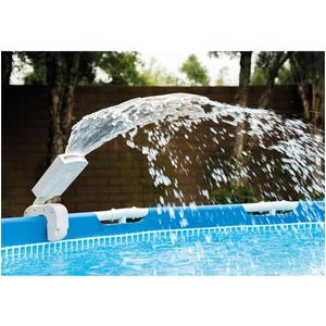 Intex Multi-Color LED Pool Fountain for Above Ground Pools, Fits Metal Frame and Ultra Frame Pools