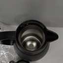 GiNT Stainless Steel Thermal Coffee Carafe, Double Walled Vacuum Water and Beverage Dispenser, 12 Hour Heat Retention, 65 OZ /1.9 Liter Black