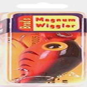 Brad's Killer Fishing Gear Wiggler (3 3/4-Inch, Red/Black Herringbone)