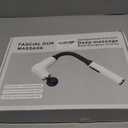 Massage Gun with Upgraded Extension Handle, Back Massager for Pain Relief Deep Tissue, Muscles/Neck/Shoulders/Waist/Legs Massager with 4 Massage Heads & 6 Speed Levels & 3 Massage Modes (Black Gold)