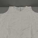 Tankaneo Womens V Neck Tank Tops 2025 Sleeveless Ribbed Knit Shirts Summer Casual Sexy Sweater Vest (White), XL