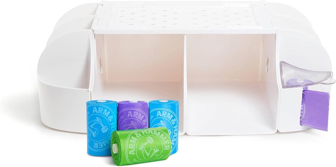 Munchkin Diaper Change Organizer and 60 Diaper Disposal Bags