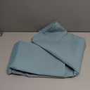 H.VERSAILTEX Linen Textured Table Cloths 54 x 80 Inch Premium Solid Tablecloth Spill-Proof Waterproof Table Cover for Dining Buffet Feature Extra Soft and Thick Fabric Wrinkle Free, Aqua