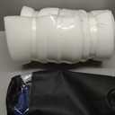 idee-home Outdoor Bench Cushion Waterproof, Bench Cushions for Outdoor Furniture, Patio Porch Swing Replacement Seat Pad with Ties for Garden Backyard, 48 x 18 Inch Navy Blue (Dark Cerulean)