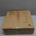 Bedroom Floor Lamp Farmhouse Floor Lamps for Living Room Mid-Century Pole Lamp Linen Lamp Shade, Standing Tall Lamps for Bedrooms and Office (White)