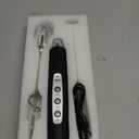 YUSWKO Black Handheld Milk Frother Wand for Coffee, Rechargeable Electric Whisk with 3 Heads 3 Speeds Drink Mixer Coffee Frother For Latte, Cappuccino, Hot Chocolate, Egg